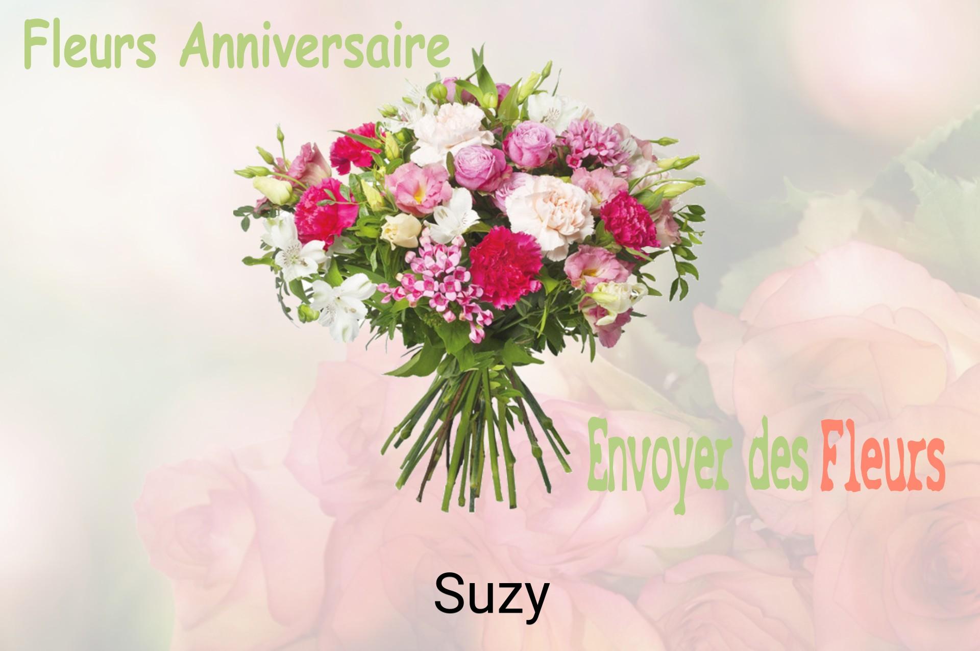 Bouquet de fleurs d’anniversaire livré à Suzy