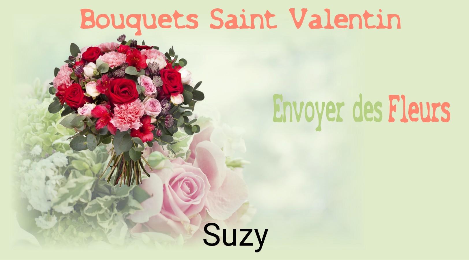 Roses de Saint-Valentin livrées à Suzy